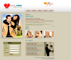Dating & Wedding Website Template RG-F0003-DAW