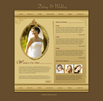 Dating & Wedding Website Template SA-0002-DAW