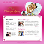 Dating & Wedding Website Template SUJIT-F001-DAW