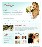 Dating & Wedding Website Template SUJY-0006-DAW