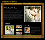 Dating & Wedding Website Template SUJY-F0001-DAW