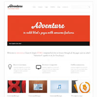 Adventure Dreamweaver Template