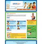 Education Website Template Learn With Fun