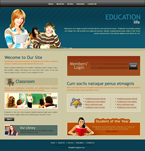 Education Website Template DPK-0003-ED