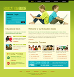 Education Website Template littlestarts