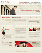 Education Website Template SWNM-0001-ED
