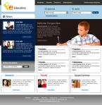 Education Website Template eEducation