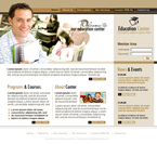 Education Website Template our education center