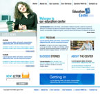 Education Website Template About Edu Center
