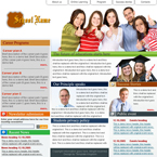 Education Website Template LEARNING CENTER