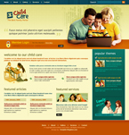 Family Website Template Child Care