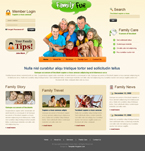 Family Website Template Family Fun