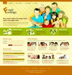 Family Website Template TNS-0003-FAM