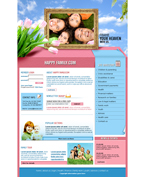 Family Website Template ABH-0005-FAM