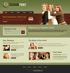 Fashion Website Template PJW-0004-FA