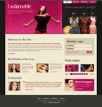 Fashion Website Template SNJ-0001-FA