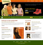 Fashion Website Template SNJ-0007-FA