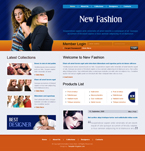 Fashion Website Template SNJ-0008-FA