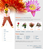 Flowers CSS Template PREM-C0002-FL