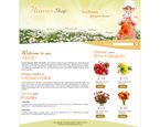 Flowers Website Template ANRD-0001-FL