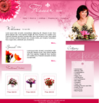 Flowers Website Template BRN-0002-FL