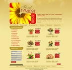 Flowers Website Template DBR-F0002-FL