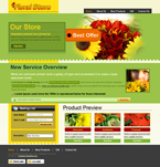 Flowers Website Template ABN-0001-FL