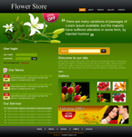 Flowers Website Template BBH-0001-FL