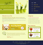 Flowers Website Template BJP-0001-FL