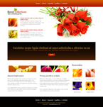 Flowers Website Template DG-C0001-FL