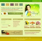Flowers Website Template DPK-0001-FL
