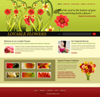 Flowers Website Template SBR-0006-FL