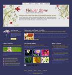 Flowers Website Template SBR-0008-FL