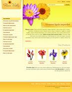 Flowers Website Template SKD-0001-FL