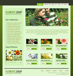 Flowers Website Template SNJ-0007-FL