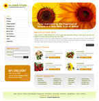Flowers Website Template SWNM-0001-FL