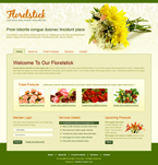 Flowers Website Template TNS-0004-FL