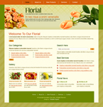 Flowers Website Template TNS-0007-FL