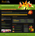 Flowers Website Template TNS-0010-FL