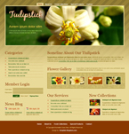 Flowers Website Template TNS-0011-FL
