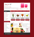 Flowers Website Template PR-0008-FL