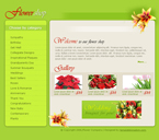 Flowers Website Template SUJY-0002-FL