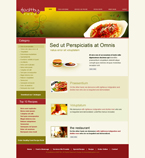 Food & Restaurant Website Template DG-0001-FR