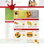 Food & Restaurant Website Template LEN-0001-FR