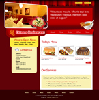 Food & Restaurant Website Template ABH-F0002-FR