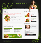 Food & Restaurant Website Template ABH-F0002-FR