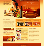 Food & Restaurant Website Template PREM-F0005-FR