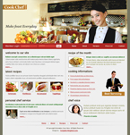 Food & Restaurant Website Template DG-0001-FR