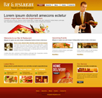Food & Restaurant Website Template SKT-0001-FR