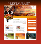 Food & Restaurant Website Template SUJIT-F0001-FR